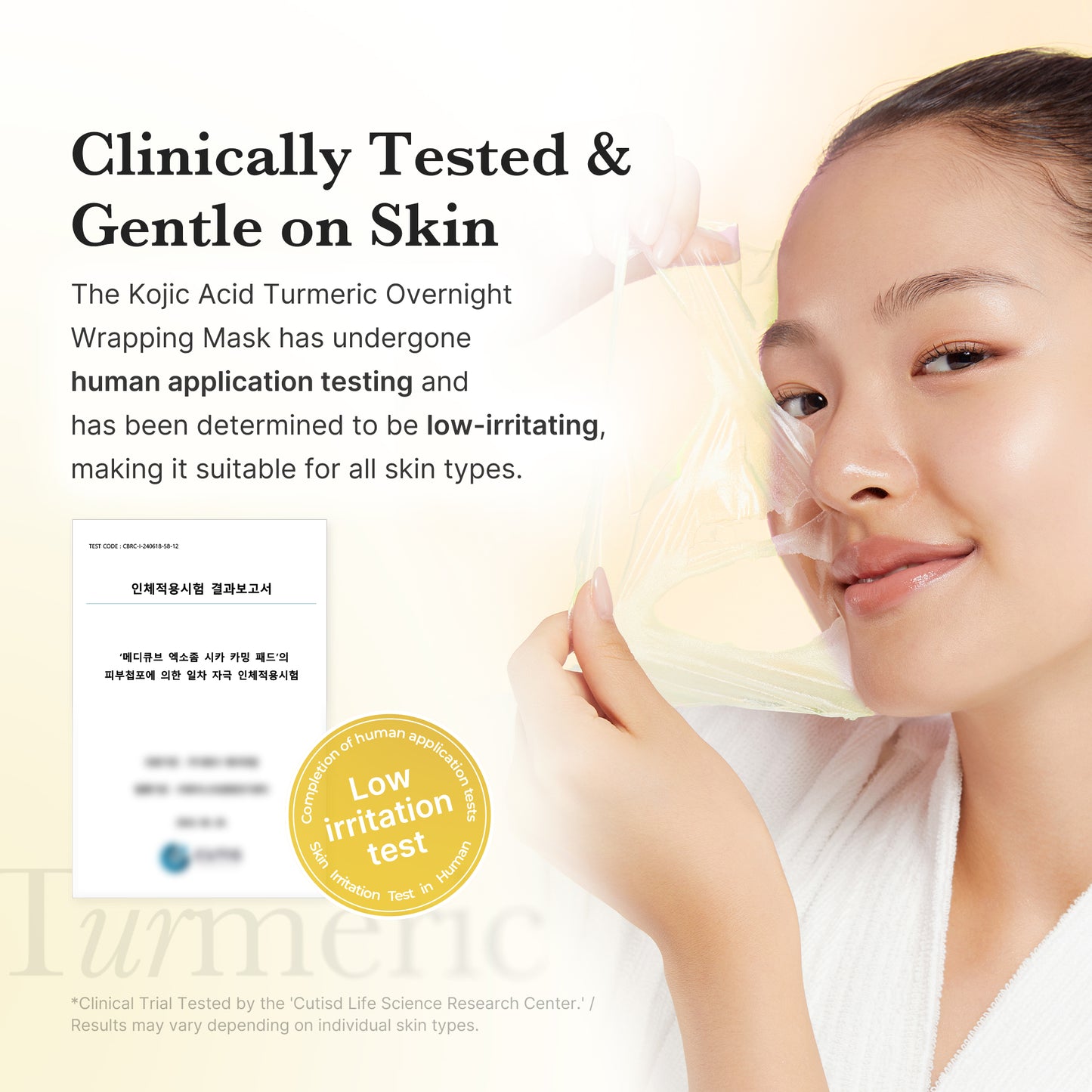 Kojic Acid Turmeric Overnight Wrapping Mask