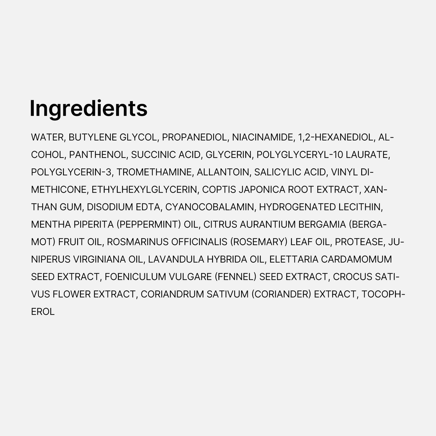 Red Succinic Acid Panthenol Pads