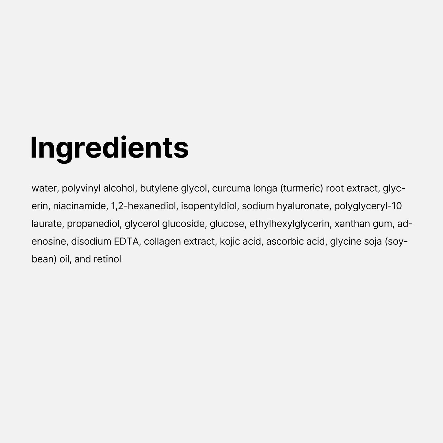Kojic Acid Turmeric Overnight Wrapping Mask