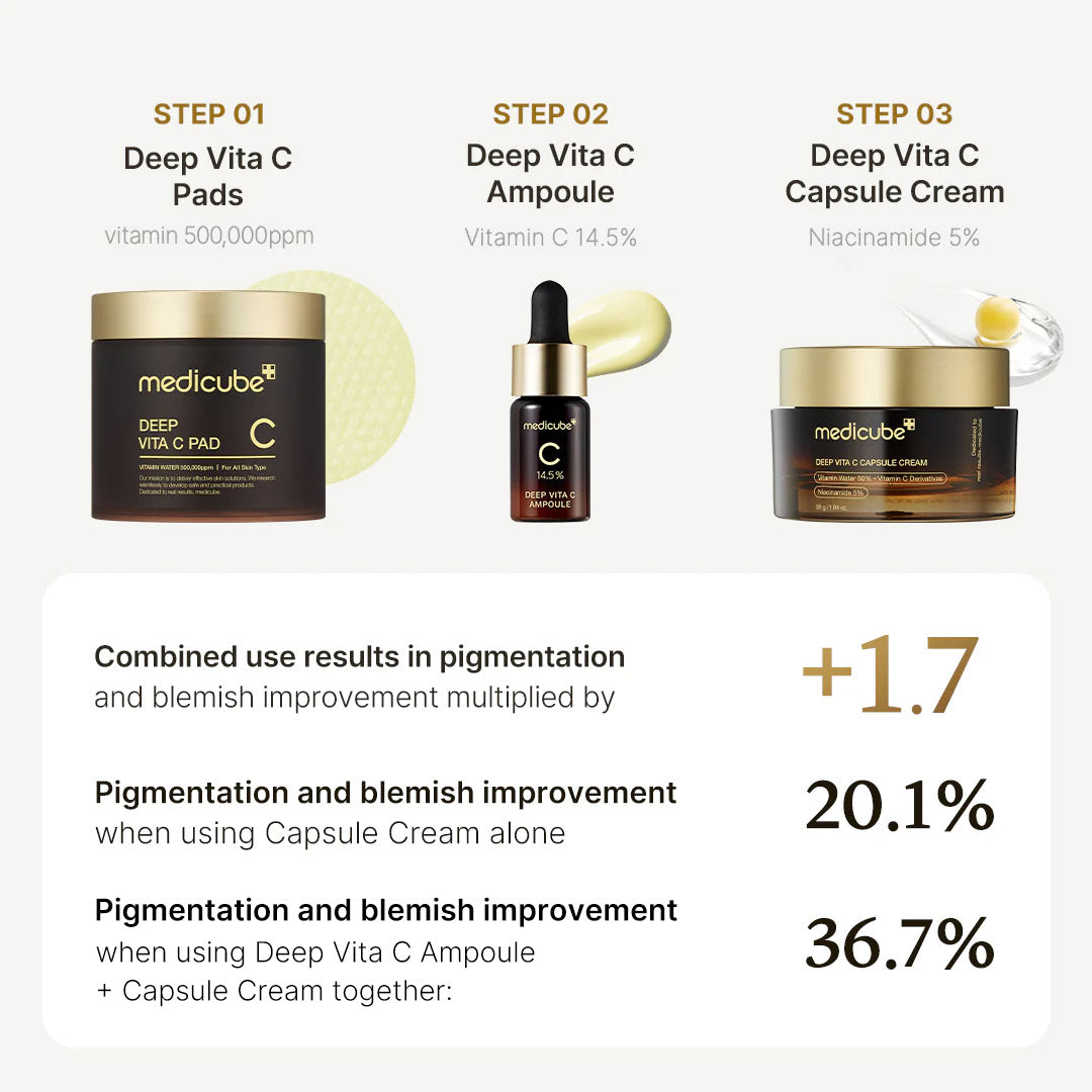 Deep Vita C Capsule Cream - MEDICUBE SG