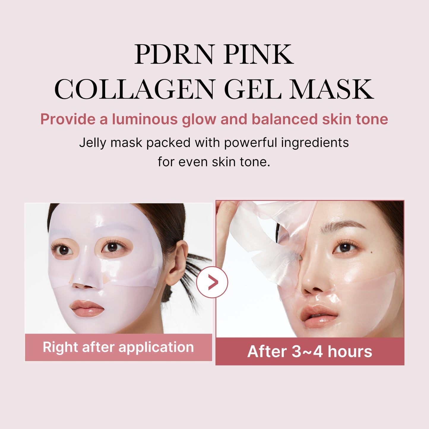 PDRN Pink Collagen Jelly Gel Mask 4ea