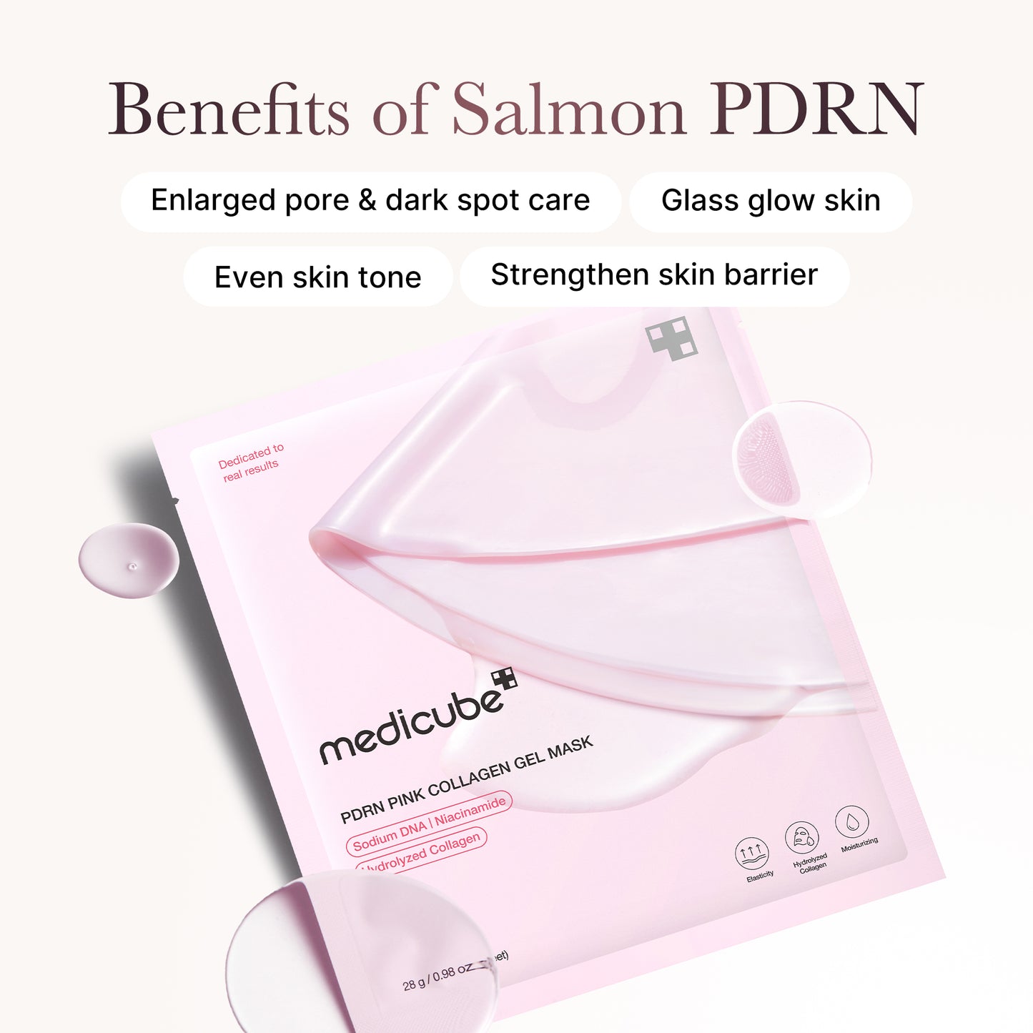 PDRN Pink Collagen Jelly Gel Mask 4ea