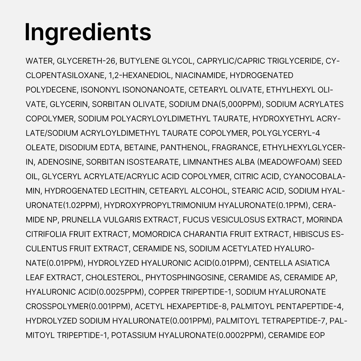 PDRN Pink Peptide Cream