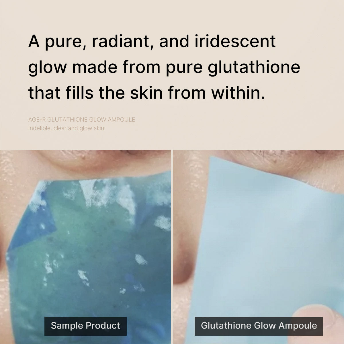 AGE-R Glutathione Glow Ampoule 30ml