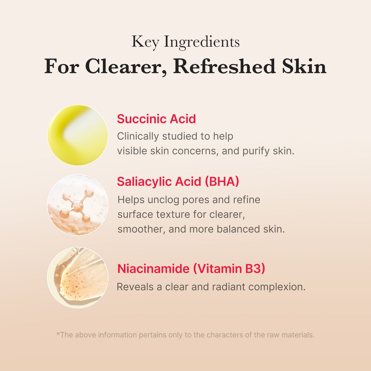 Red Succinic Acid Panthenol Pads