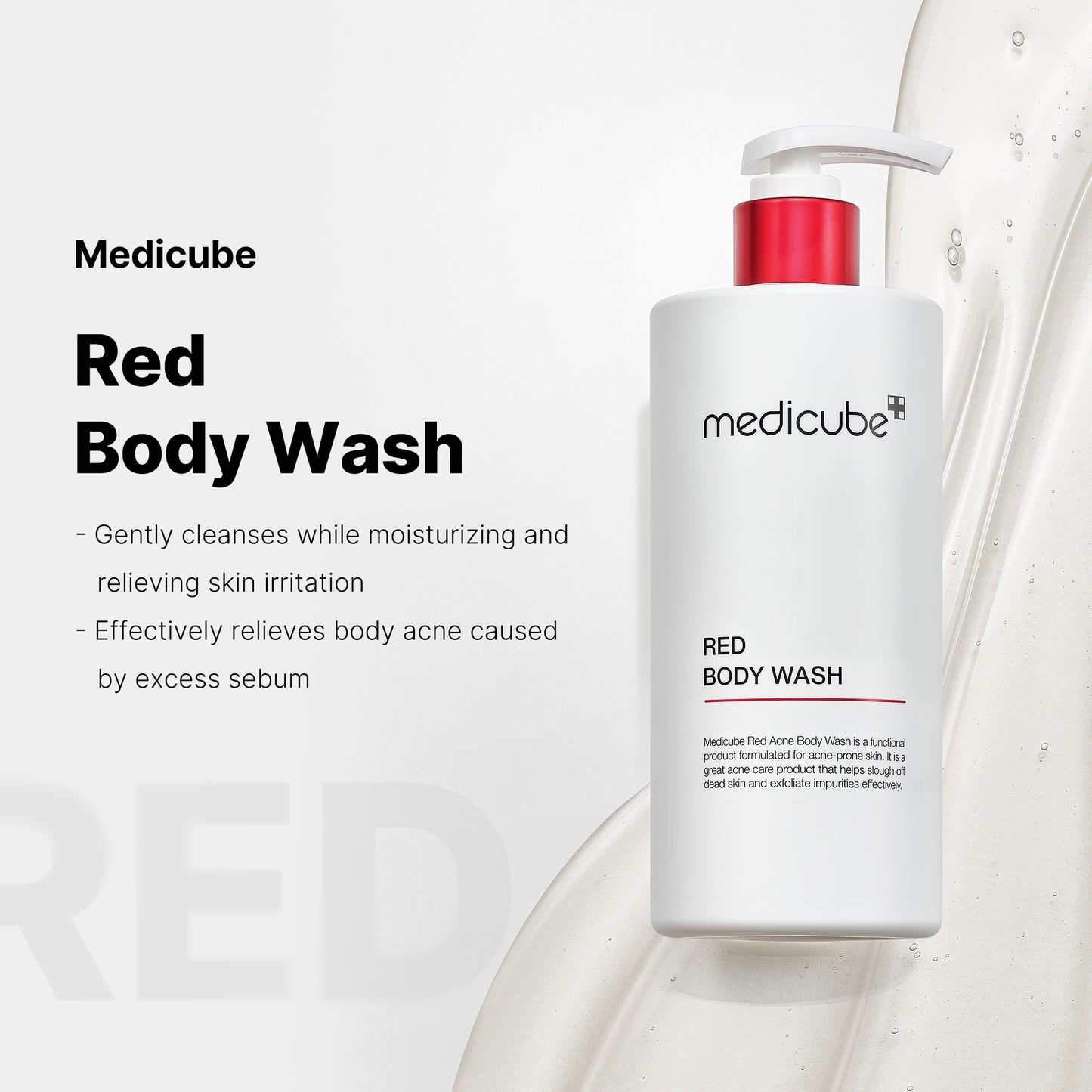 Red Acne Body Wash Duo Set