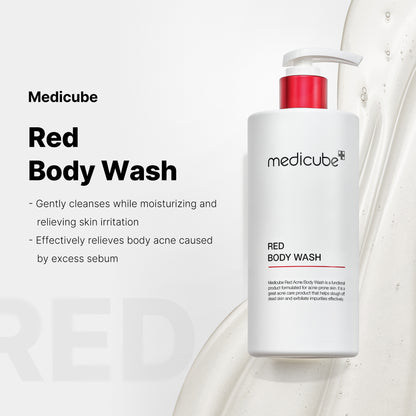 Red Acne Body Wash Duo Set