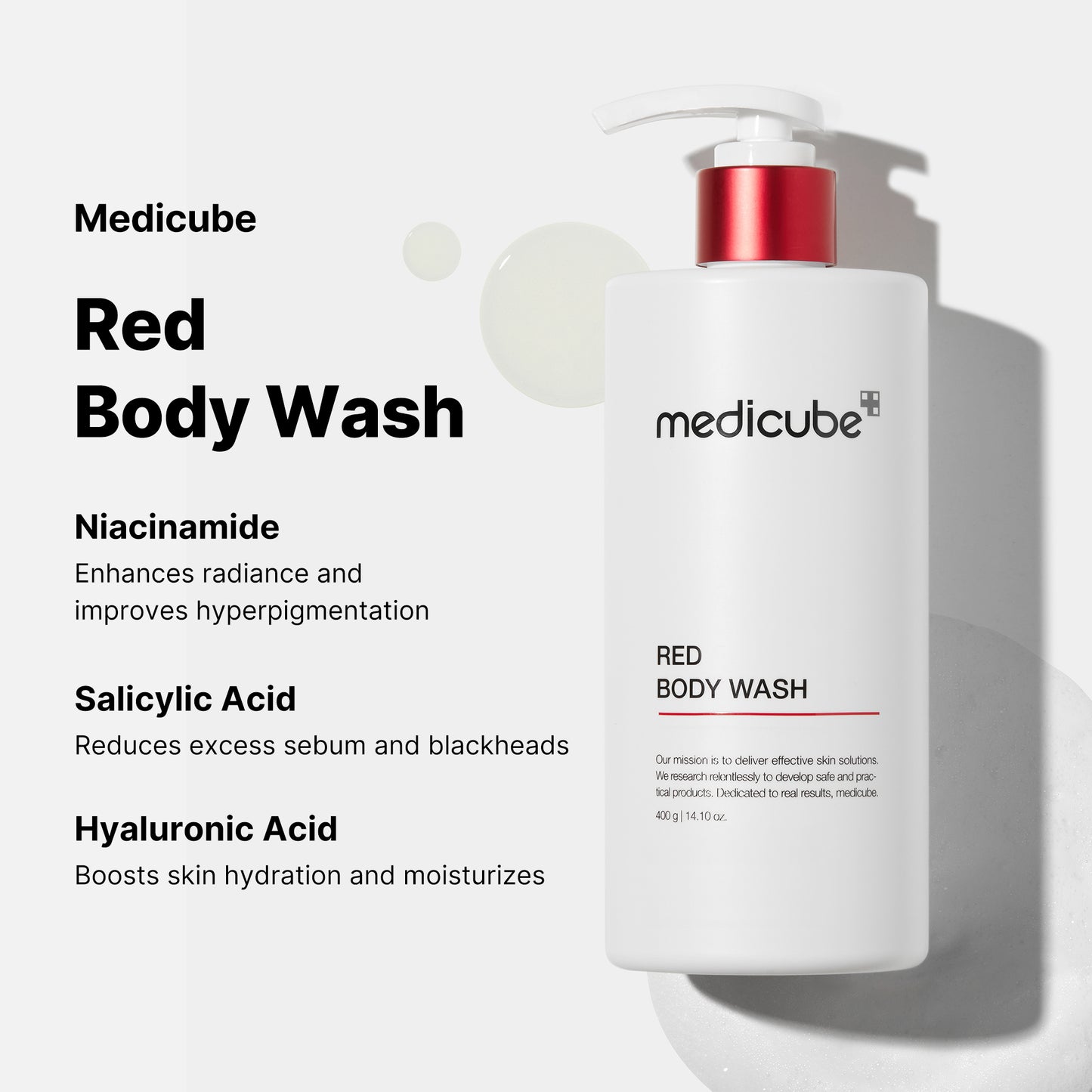 Red Acne Body Wash Duo Set