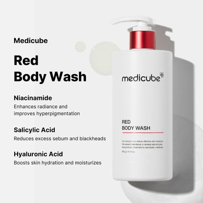 Red Acne Body Wash Duo Set