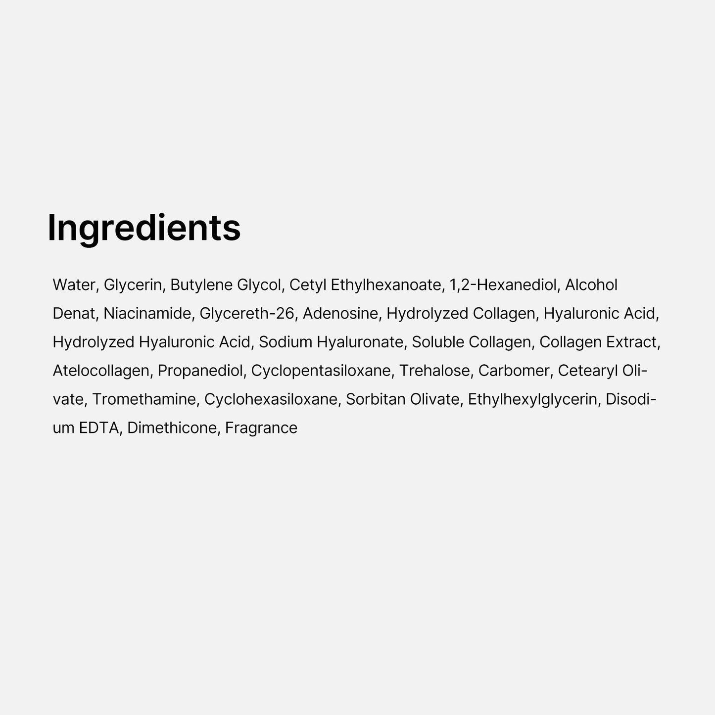 Triple Collagen Serum