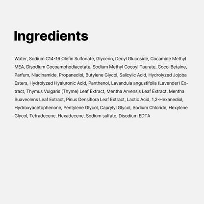 Red Acne Body Wash Duo Set