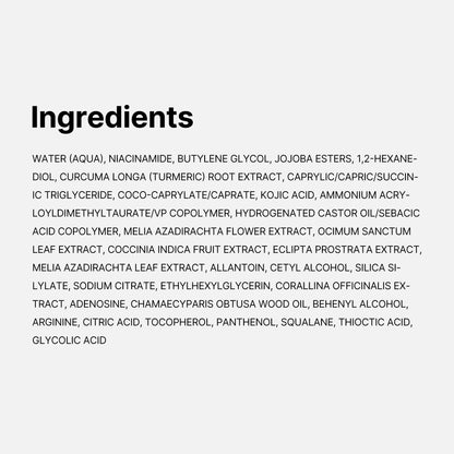 Kojic Acid Turmeric Capsule Serum