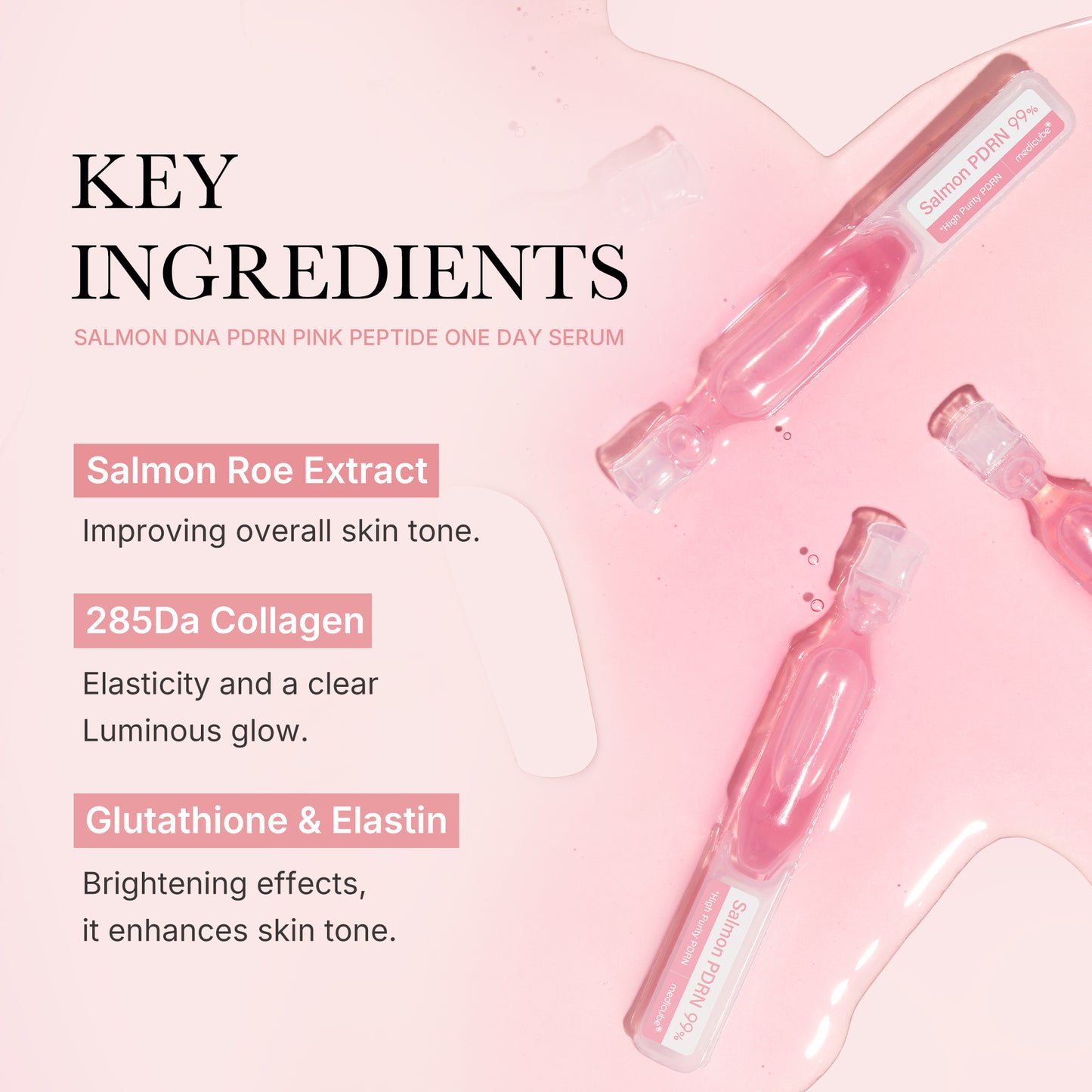 Salmon PDRN Pink One Day Serum