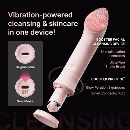 AGE-R Booster Facial Cleansing Device (Mini Plus + Cleansing Head)