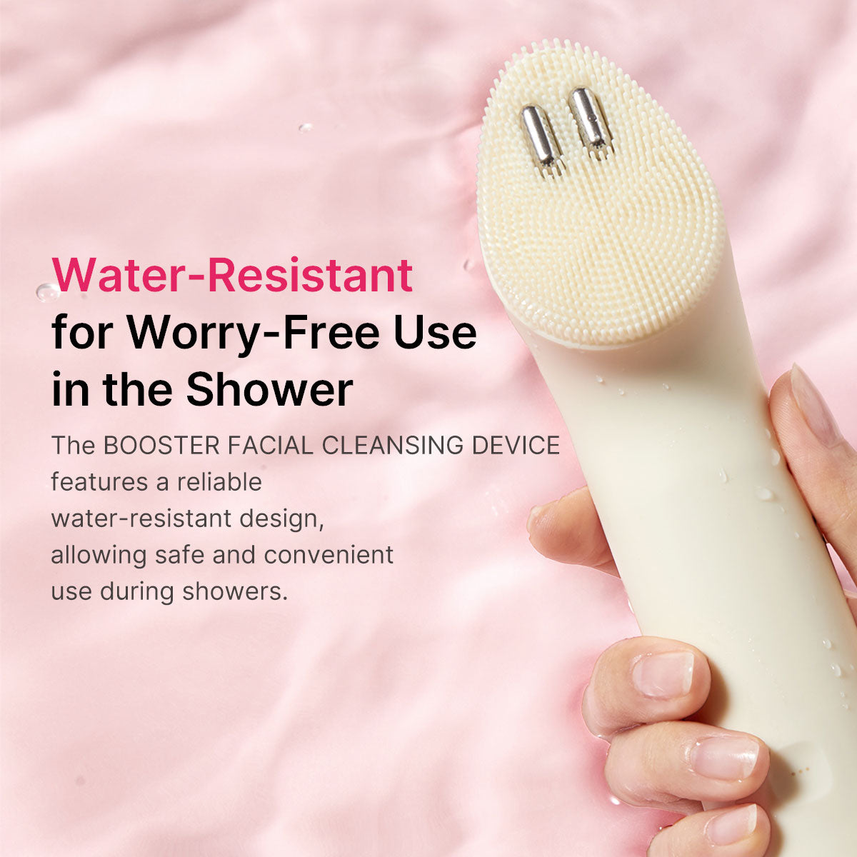 AGE-R Booster Facial Cleansing Device (Mini Plus + Cleansing Head