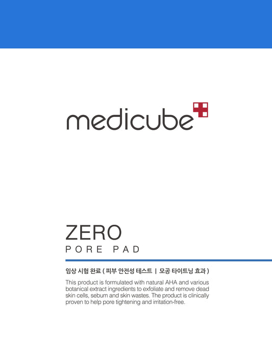 » [GIFT for Purchase over $60] MEDICUBE ZERO PORE PAD_2ea (100% off)