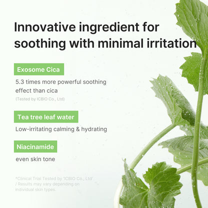 Exosome Cica Calming Toner Pads