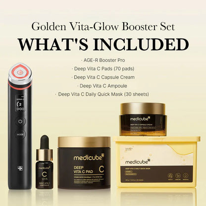 Golden vita-glow booster set