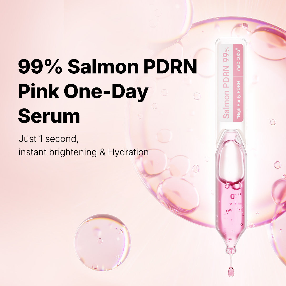 Salmon PDRN Pink One Day Serum – MEDICUBE SG