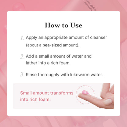 PDRN Pink Whip Cleanser