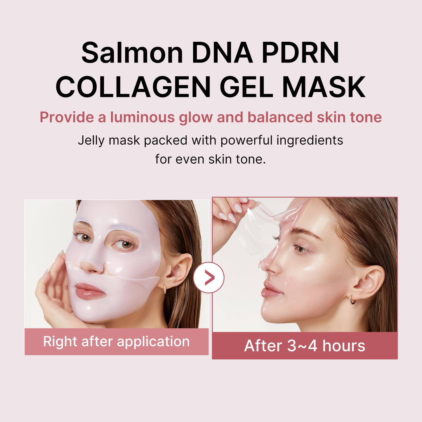 PDRN Pink Collagen Jelly Gel Mask 4ea