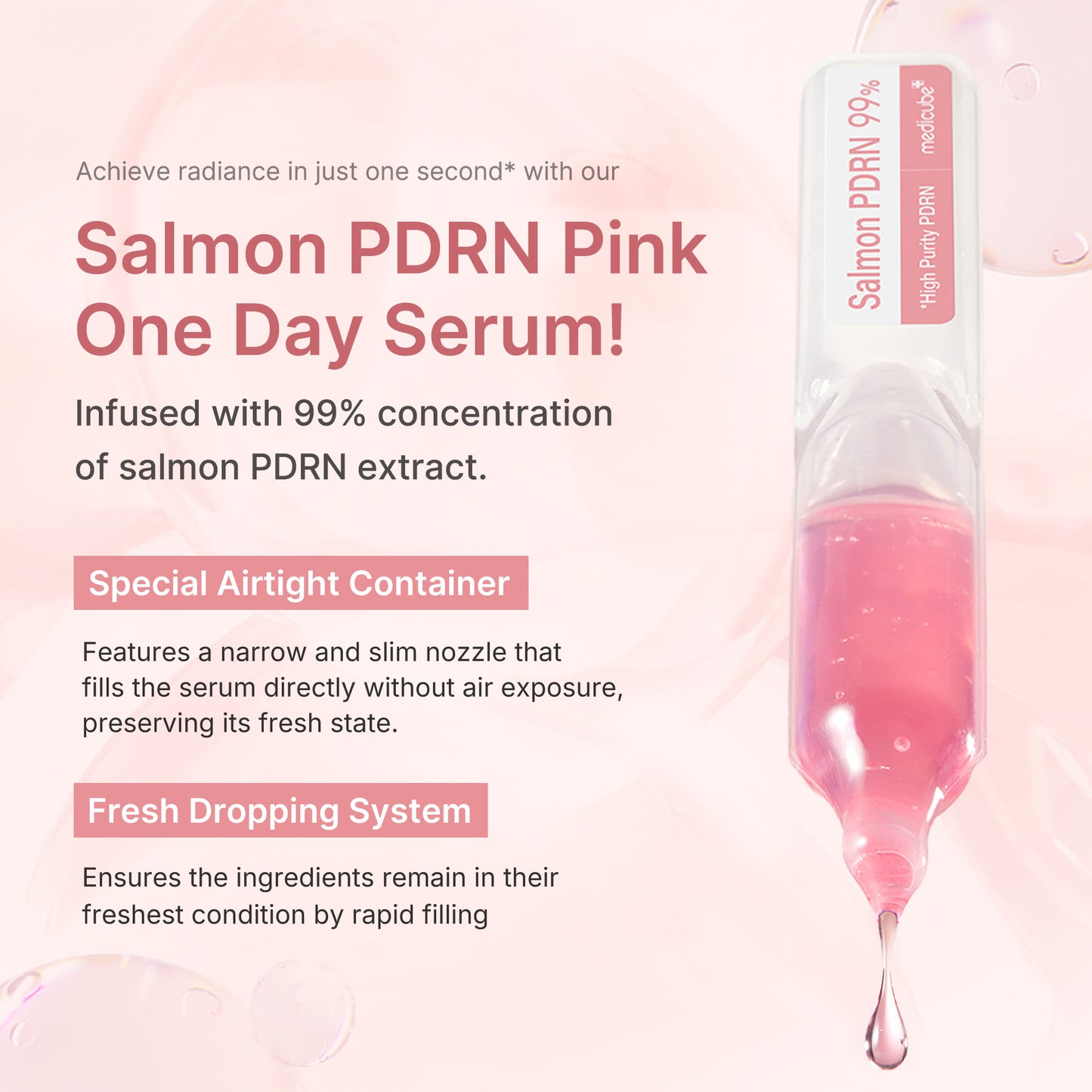 Salmon PDRN Pink One Day Serum