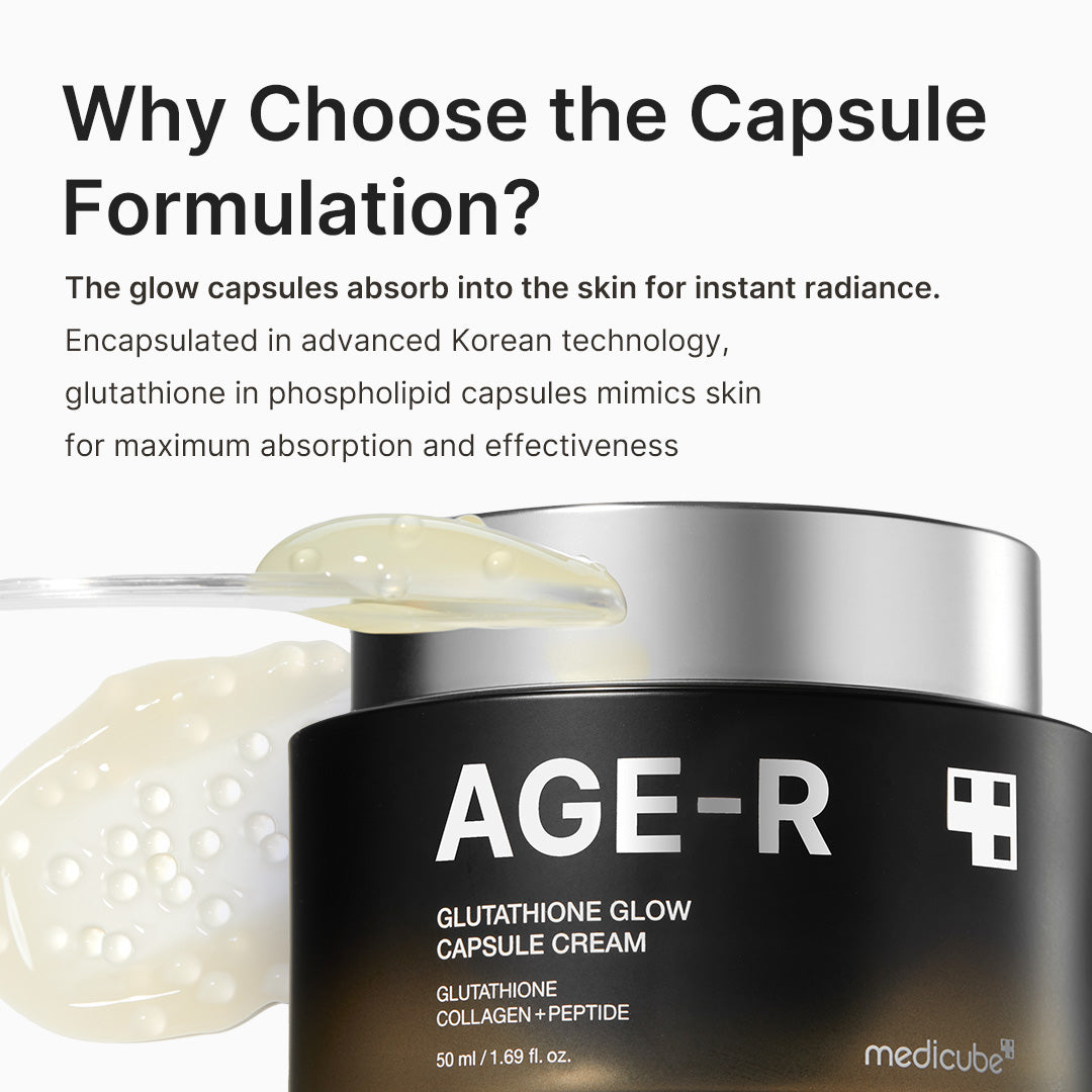 AGE-R Glutathione Glow Capsule Cream