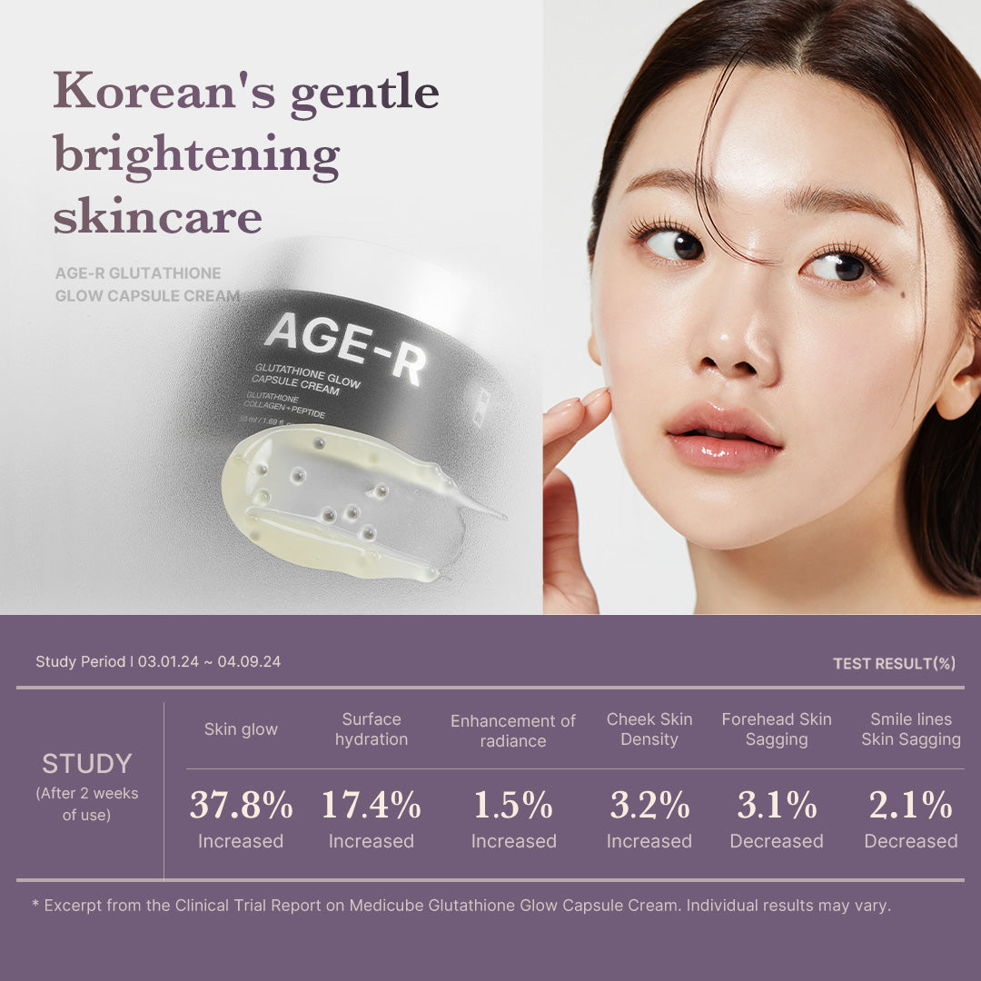 AGE-R Glutathione Glow Capsule Cream