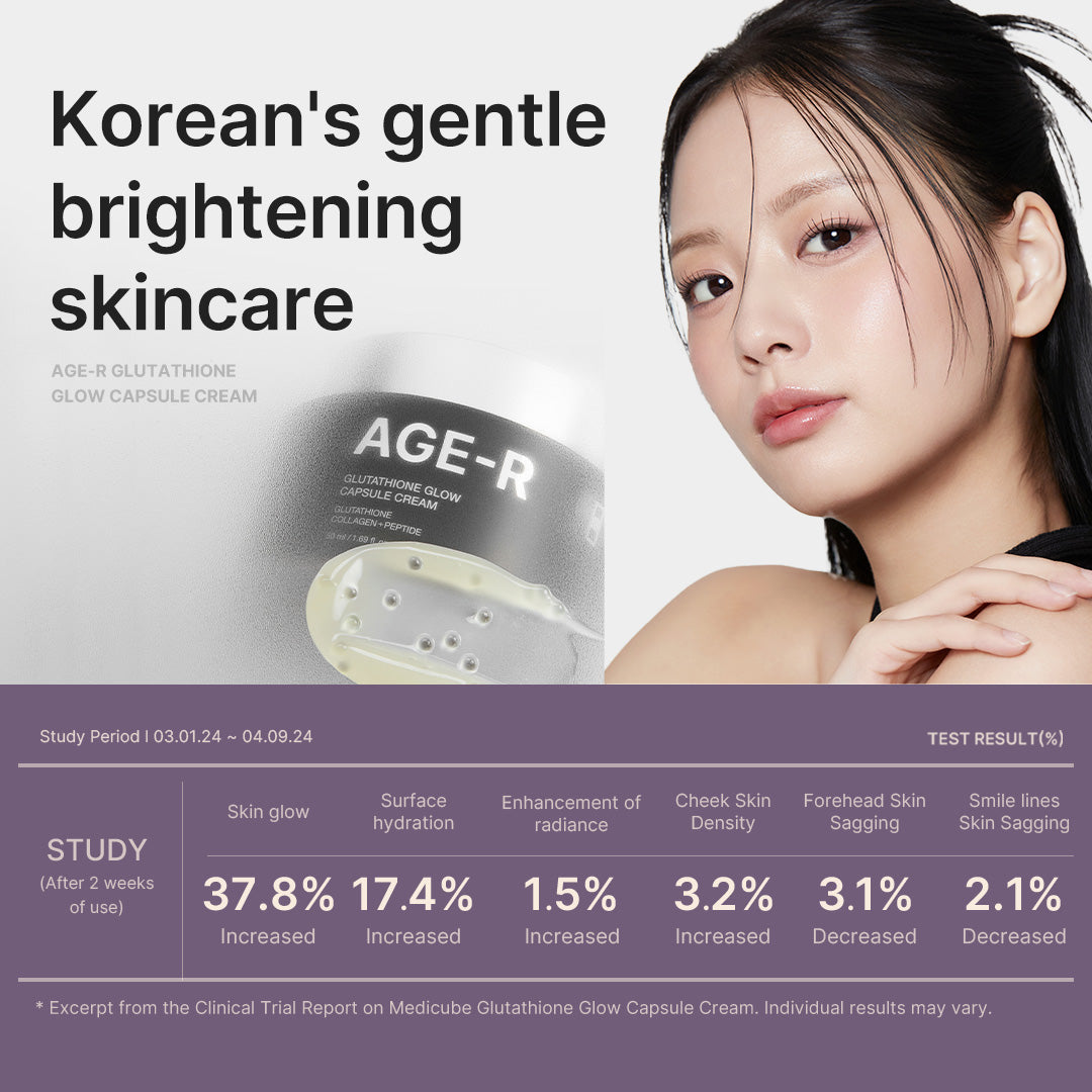 AGE-R Glutathione Glow Capsule Cream