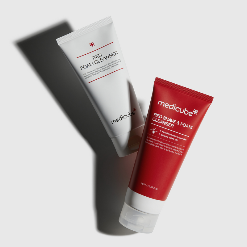 Red Shave & Foam Cleanser